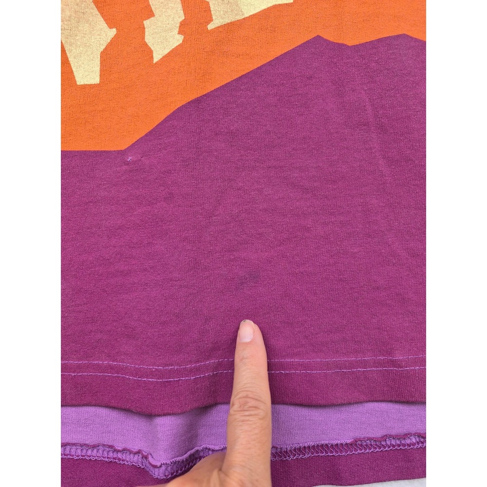 Disney Pixar Up Paradise Falls Spirit Jersey Purple Sunset Gradient Womens XXL - Picture 3 of 14